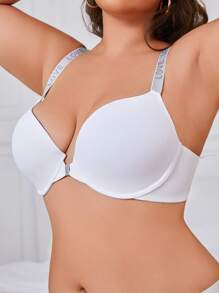 大码钢圈文胸，1 件