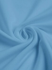 Manfinity LEGND Men's Cartoon Printed T-Shirt - Baby Blue - View 4