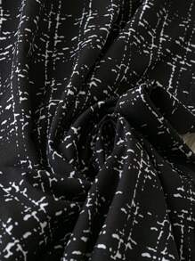 SHEIN LUNE Pantalones de otoño talla grande para mujer, pantalones largos y sueltos con estampado, para aeropuerto, atuendos, pantalones esenciales, ir y venir, minimalista, sencillo, ropa de oficina, vieja riqueza, uso casual diario, atuendo de vacaciones