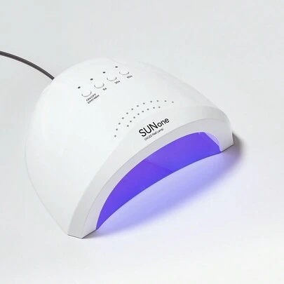 Teckwe LED Gel Nail Lamp,Smart Sensor UV Light Nail Phototherapy Machine,Professional Manicure Lamp,Quick-Drying & Fast Curing,4 Timing Functions & 30 LED Light Source Lamp Beads For Gel Polish Curing Salon Use & Home DIY Nail Art