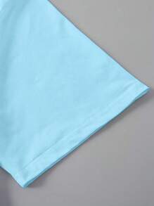 SHEIN Unity 5PCS Áo thun in chữ Slogan cho nữ Áo thun ngắn tay thường ngày Áo thun họa tiết cho nữ - Nhiều màu - Xem 7