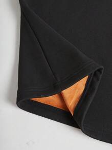 Chiquease Dames herfst/winter kanten versierde zijden gevoerde thermische basis camisole