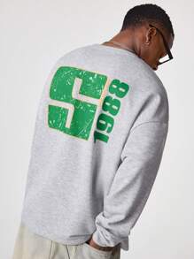 Manfinity VCAY Maglione oversize a maglia larga, girocollo
