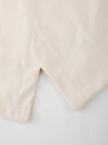 Tween Boy Casual Versatile Loose Fit Hooded Zipper Functional Outdoor Mid-Length Trench Coat