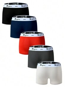 5er-Pack atmungsaktive Boxershorts Unterwäsche für Herren in sortierter Ausführung