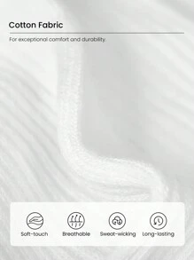 GLOWMODE 3 Pairs Make A Move Grip Scrunch Crew Socks - White - View 3