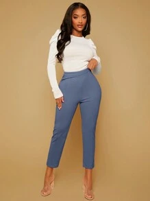 SHEIN SXY Pantalon moulant unicolore