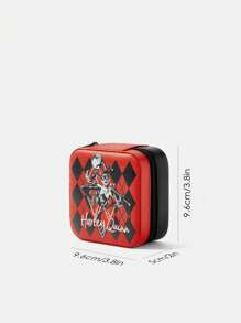 Harley Quinn X SHEIN Jewelry Boxes - Merah - View 8