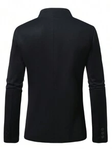 Manfinity Mode Plus Size Men's Chinese Style Suit Jacket