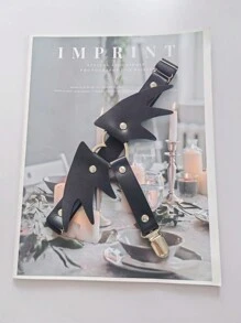 Heart Devil Wings Leg Garter Strap