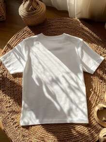 Manfinity Homme Heren Halloween-thema bedrukt ronde hals korte mouw T-shirt