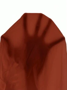 Slaydiva Mono de pernera ancha con abertura, bolsillo y cuello alto en verde - E