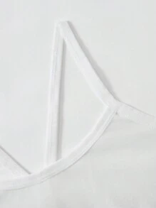 SHEIN 6pcs/Set Tween Girls' Simple, Soft And Breathable Camisole Training Bras Set - Multicolor - View 3