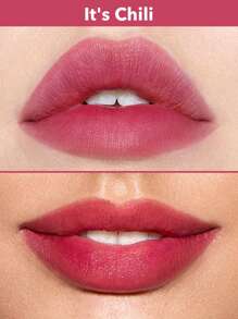 SHEGLAM For The Flush 唇頰兩用唇彩-It'S Chili 持久啞光唇彩 易於使用輕盈腮紅 保濕唇彩 液體唇膏 液體唇膏 品牌 美容 化妝 化妝品 適合女性與女孩 完美搭配冬季 Y2K 時尚 流行 生日禮物 假期 派對準備就緒 最佳顏色