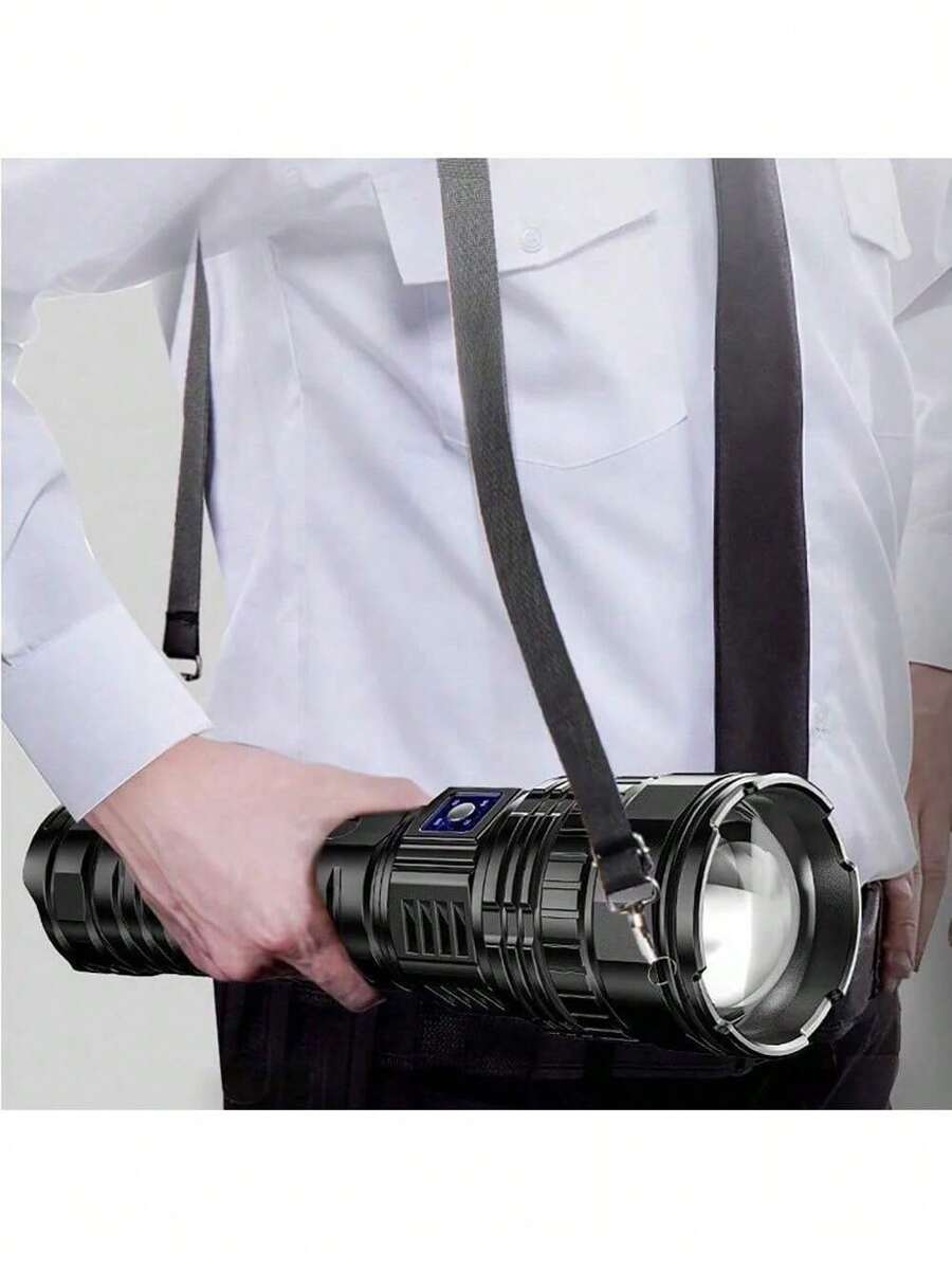 HighPower LED Torch 7800mAh Rechargeable Battery Waterproof, Long