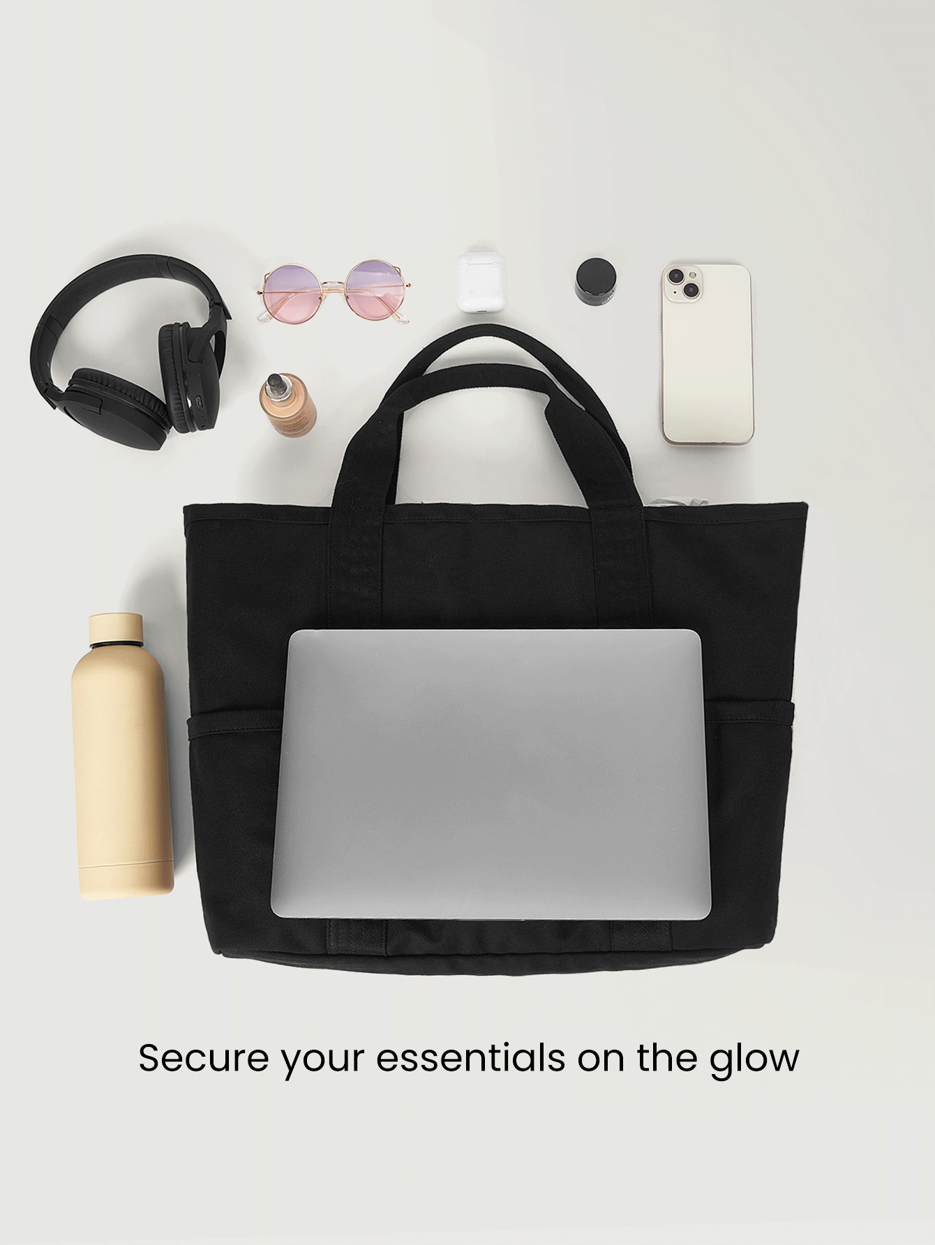 GLOWMODE 全天候手提包 - 黑色 - 查看 3