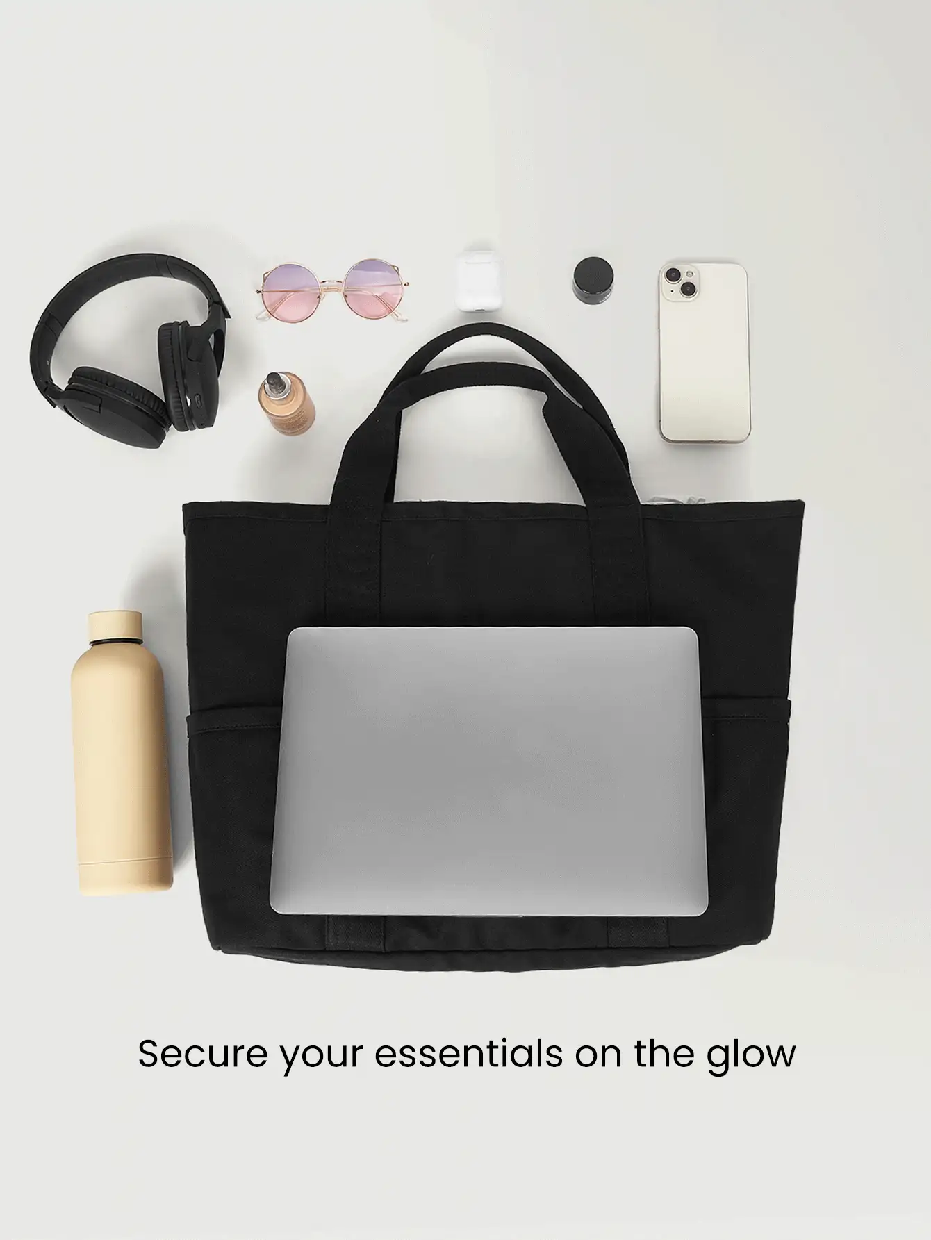 GLOWMODE All-Day Everyday Tote Bag - Black - View 3