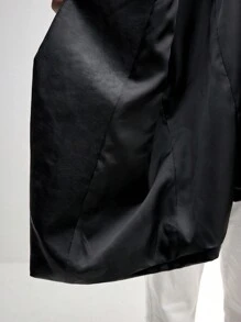 BizChic 女士优雅通勤皮革西装外套办公室服装秋季服装