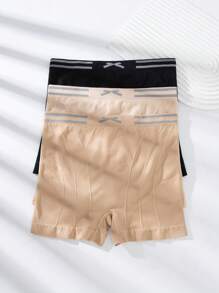 3pcs/Set Women's Seamless Hipster Briefs - Multicolor - View 5