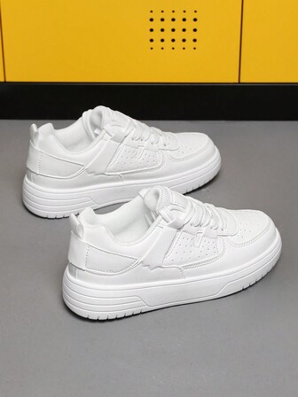 Unisex Kids Casual Collegiate Style Breathable Slip-Resistant Lightweight Comfortable Low-Top Athletic Running Sport Sneakers