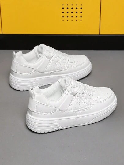 Unisex Kids Casual Collegiate Style Breathable Slip-Resistant Lightweight Comfortable Low-Top Athletic Running Sport Sneakers
