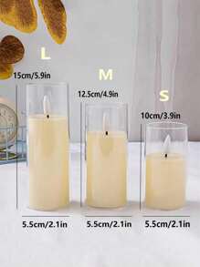 1pc/3pcs Mini Cute LED Water Drop Flicker Flameless Candle Lamp, Battery Powered Candle Decoration Light Suitable For Daily Holidays Ramadan Eid Al-Fitr Valentine's Day Halloween Christmas Thanksgiving Friends Party Family Dinner Birthday Party Proposal Special Decor Lamp, Cream White Suitable For Home Decor Living Room Study Kitchen Bathroom Bedroom Office Graduation Restaurant Bar Cafe Hotel Table Full Of Romantic Atmosphere