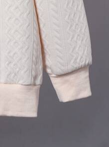 3pcs Tween Boys' Casual Warm Sleeveless Vest, Long Sleeve Sweatshirt And Pants Set - Navy Blue - View 7