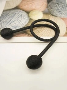 SHEIN 1 Stück Gardinen Raffhalter, minimalistischer Polyester Gardinen Riemen Halter für Zuhause, Valentinstag, Hochzeit, Geburtstag