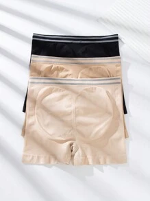 3pcs/Set Women's Seamless Hipster Briefs - Multicolor - View 2