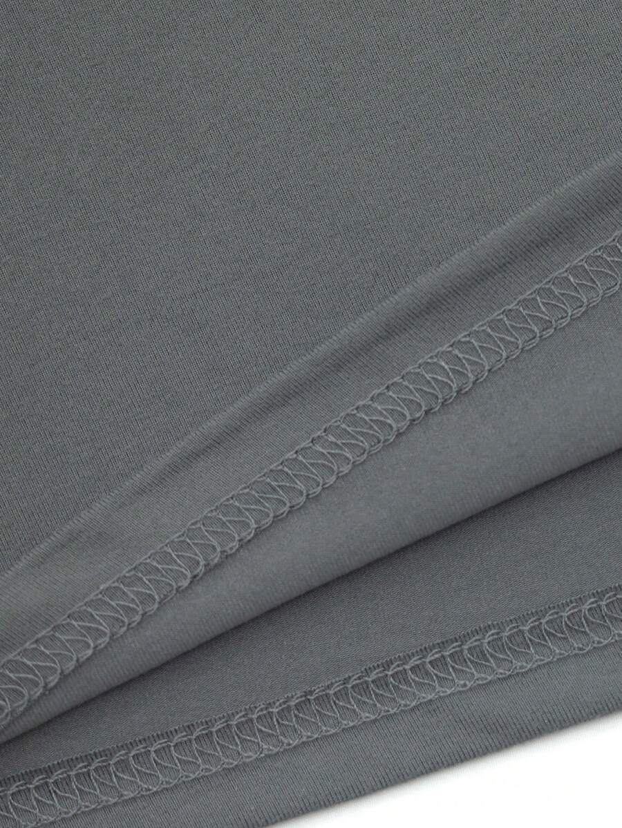 SHEIN Essnce Women Christmas Print Crew Neck Shirt, Family Christmas Shirt, Holiday Shirt