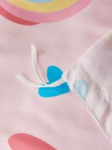 3件套卡通奶牛印花被套，透气超柔软，四季皆宜（1件被套+2件枕套，不含枕芯），卡通图案床上用品套装，适用于单人床、双人床、大号双人床、特大号双人床。