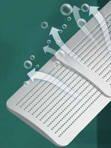 1 Pezzo di Deflettore retrattile per condizionatore d'aria, deflettore del flusso d'aria condizionata, paralame universale da parete per condizionatore, anti-soffio diretto, senza bisogno di forare, facile da installare e pulire, regalo di Natale