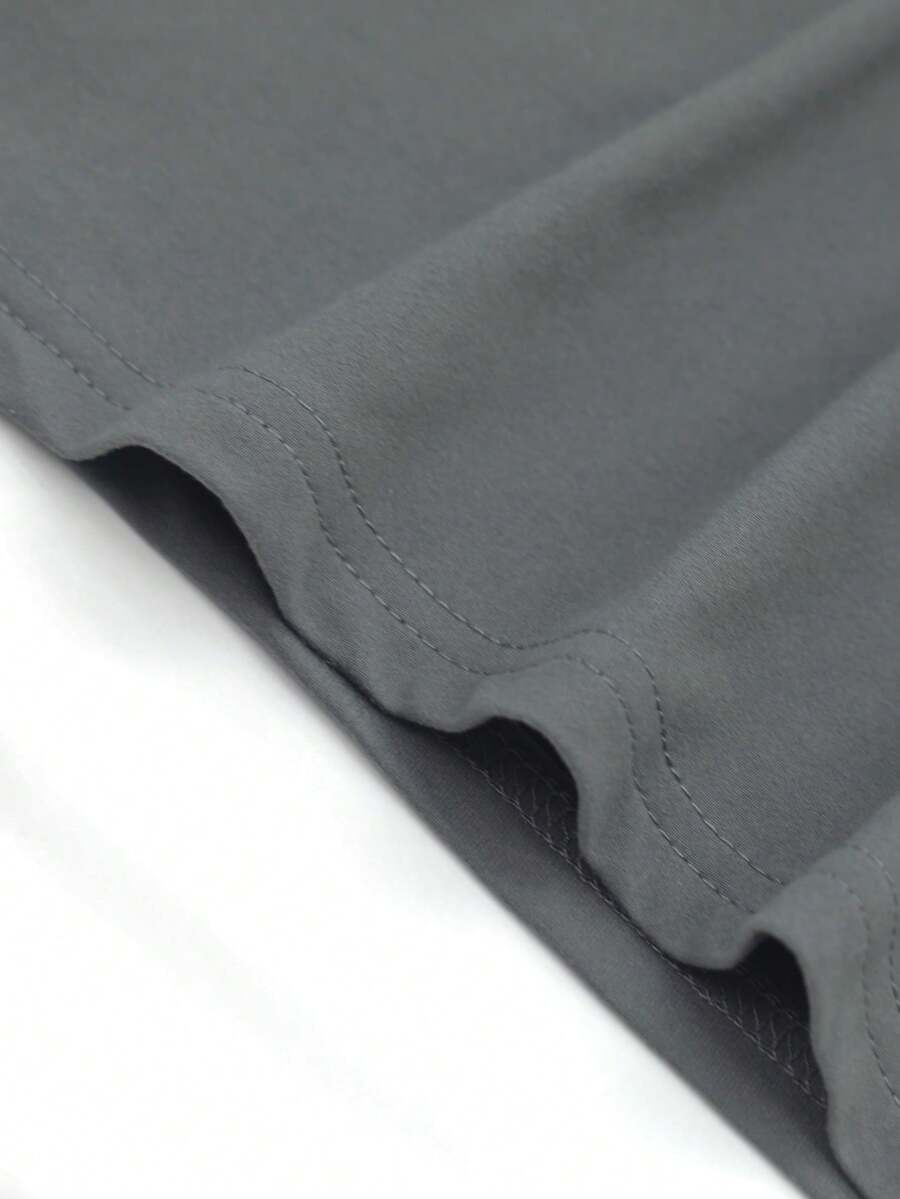 SHEIN Essnce Women Christmas Print Crew Neck Shirt, Family Christmas Shirt, Holiday Shirt