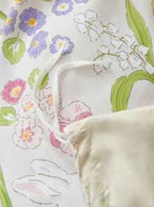 3件套卡通奶牛印花被套，透气超柔软，四季皆宜（1件被套+2件枕套，不含枕芯），卡通设计床上用品套装，适用于卧室、客房、特大号床、大号床、标准双人床、单人床。