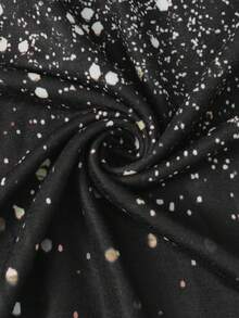 Áo thun vai in họa tiết sequin chuyển màu cho nữ, Áo sơ mi lấp lánh thời trang thường ngày cho tiệc năm mới, Tay dài - Nhiều màu - Xem 6