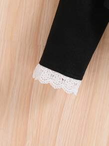 Top elegante de manga larga informal para adolescentes, chaqueta tejida decorada con botones dorados