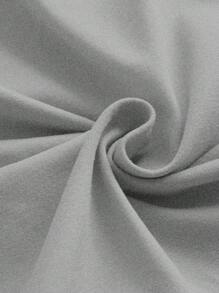 Muchica 浅灰色针织女式紧身裤 - 淺灰色 - 查看 5