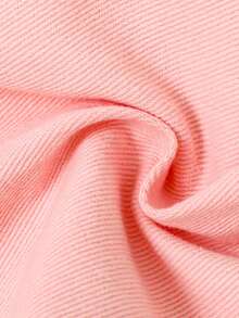 Chaqueta informal y de moda para niñas con bordado de fresa, primavera/otoño - Rosa - Ver 8