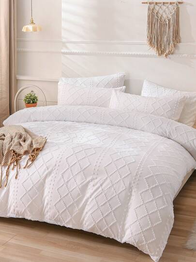 2/3pcs Duvet Cover Set, White Bedding Set, Soft And Warm Bedding, Skin-Friendly Comforter Cover Set, Wave Stripe Pattern, Comfortable And Anti-Pilling Bed Set, Comforter Cover And Pillow Case, Quilt Core Not Included, Fits For Twin Full King Queen All Size Beds, Various Sizes Available, Machine Washable, Perfect Holiday Gift, Back To School Season,Fall Decor,Autumn Decor,Room Decor