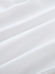 SHEIN Blusa blanca de manga larga con volantes para bebé niña, otoño/invierno - Blanco - Ver 6