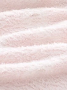 Cozy Pixies 女婴碎花连帽系带前开式睡衣长袍，冬季衣服 - 彩色 - 查看 7