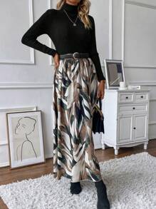 Chiquease Váy nữ in họa tiết toàn thân - Nhiều màu - Xem 3