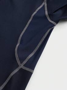 GymBeat 3件/套男友风男士春秋健身压缩速干透气短袖圆领运动T恤健身服男友风男士基础款T恤 - 彩色 - 查看 7