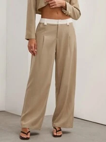 COSMINA Women Color Block Casual Pants - Multicolor - View 6
