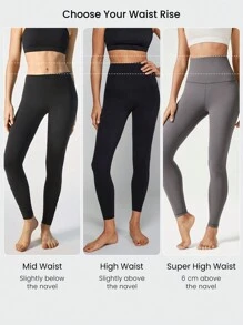 GLOWMODE 26" FeatherFit™ High Expectations Super High-Waist Pocket Leggings Fall Winter