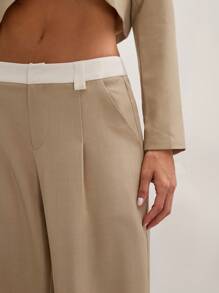 COSMINA Women Color Block Casual Pants - Multicolor - View 7