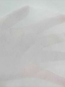 SHEIN Swim 女式蝙蝠袖抽绳腰短款海滩罩衫连衣裙，波西米亚风格夏季 - 白色 - 查看 8