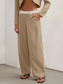 COSMINA Women Color Block Casual Pants - Multicolor - View 5