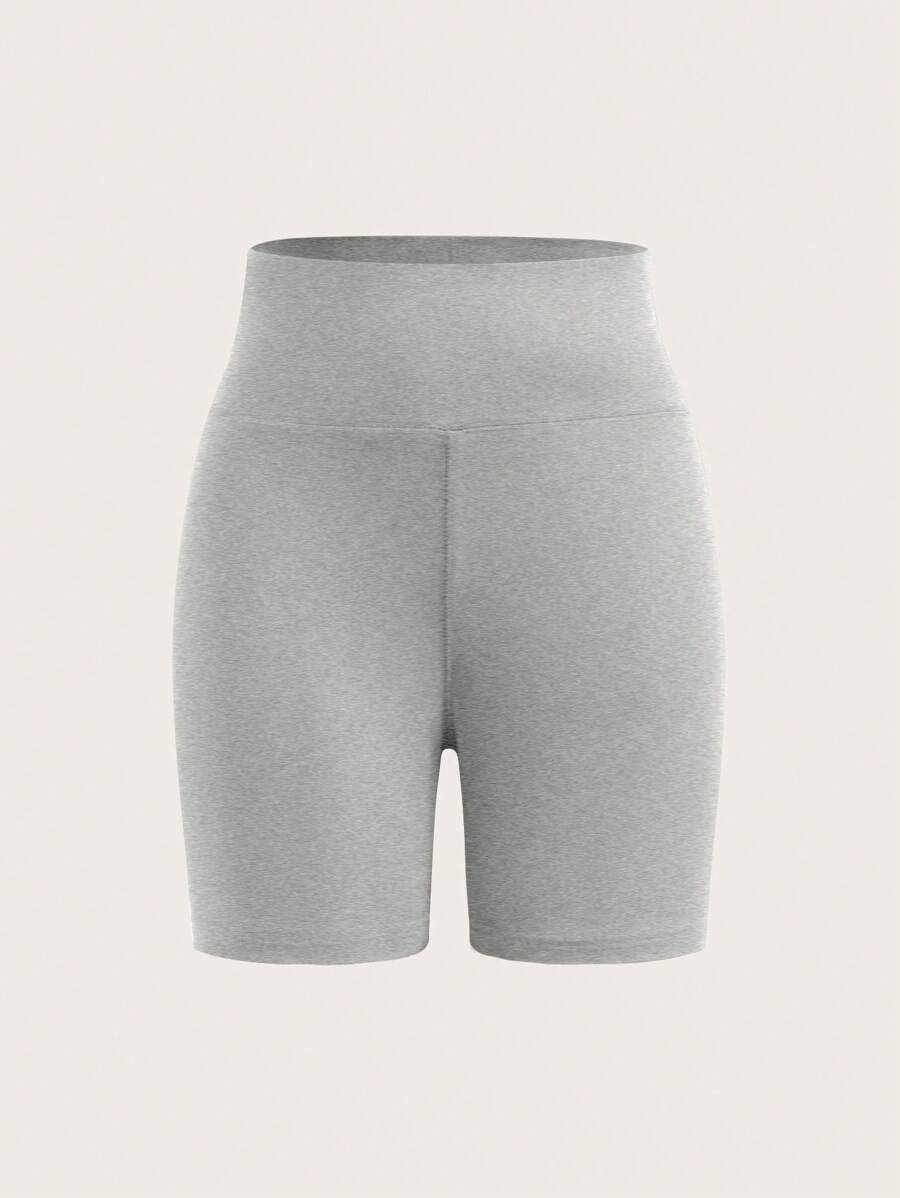 Muchica 浅灰色针织女式紧身裤 - 淺灰色 - 查看 1