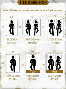 3 件套卡通熊猫数码印花儿童床上用品套装，可爱简约儿童羽绒被套枕套套装，适合男孩和女孩，四季皆宜 - 彩色 - 查看 3